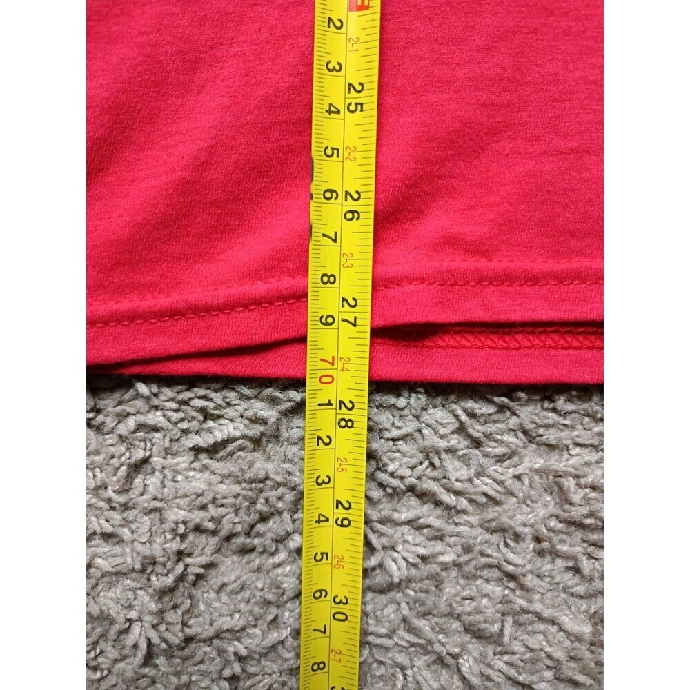 Nas T-Shirt Men's Small 90s Rap Graphic Red Short Sleeve - Picture 6 of 6